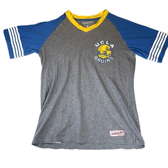 Mitchell & Ness UCLA Bruins T-Shirt RARE!! Marked "3rd Proto 9-10-10" Woman's L - Picture 1 of 14